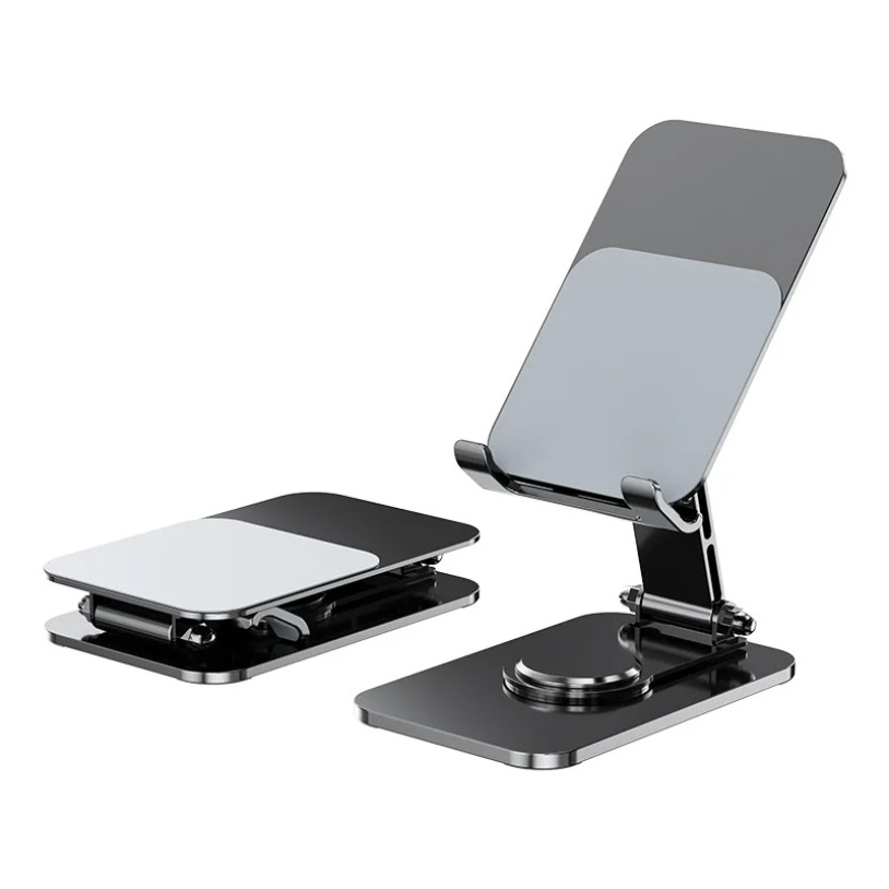 Tablet Stand Adjustable - Универсальный металлический 360 ° Вращающаяся подставка