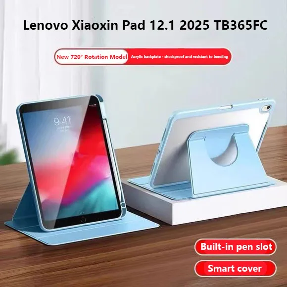 Cidea Tablet Accessories - 360 ° Вращающийся акриловый чехол для