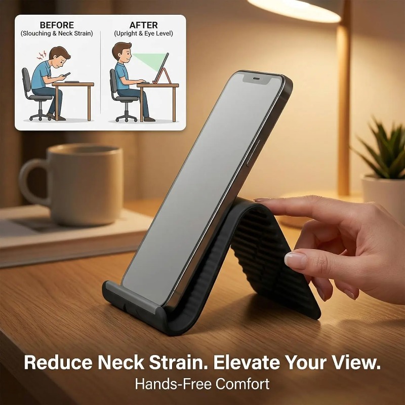 Гибкий складной силиконовый де – обзор и цена Tablet Stand Adjustable