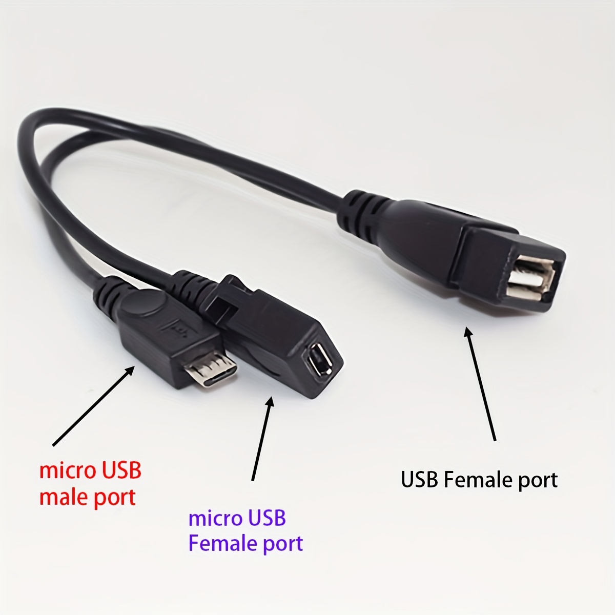 Адаптер-сплиттер 2-в-1 OTG USB – обзор и цена Tablet Tech Accessories